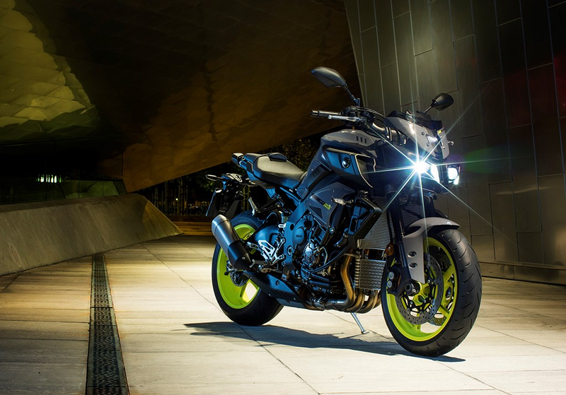 Illustration for article titled The 2016 Yamaha MT-10: An Ultra-Modern Middle Finger To Whimsical Retro Design